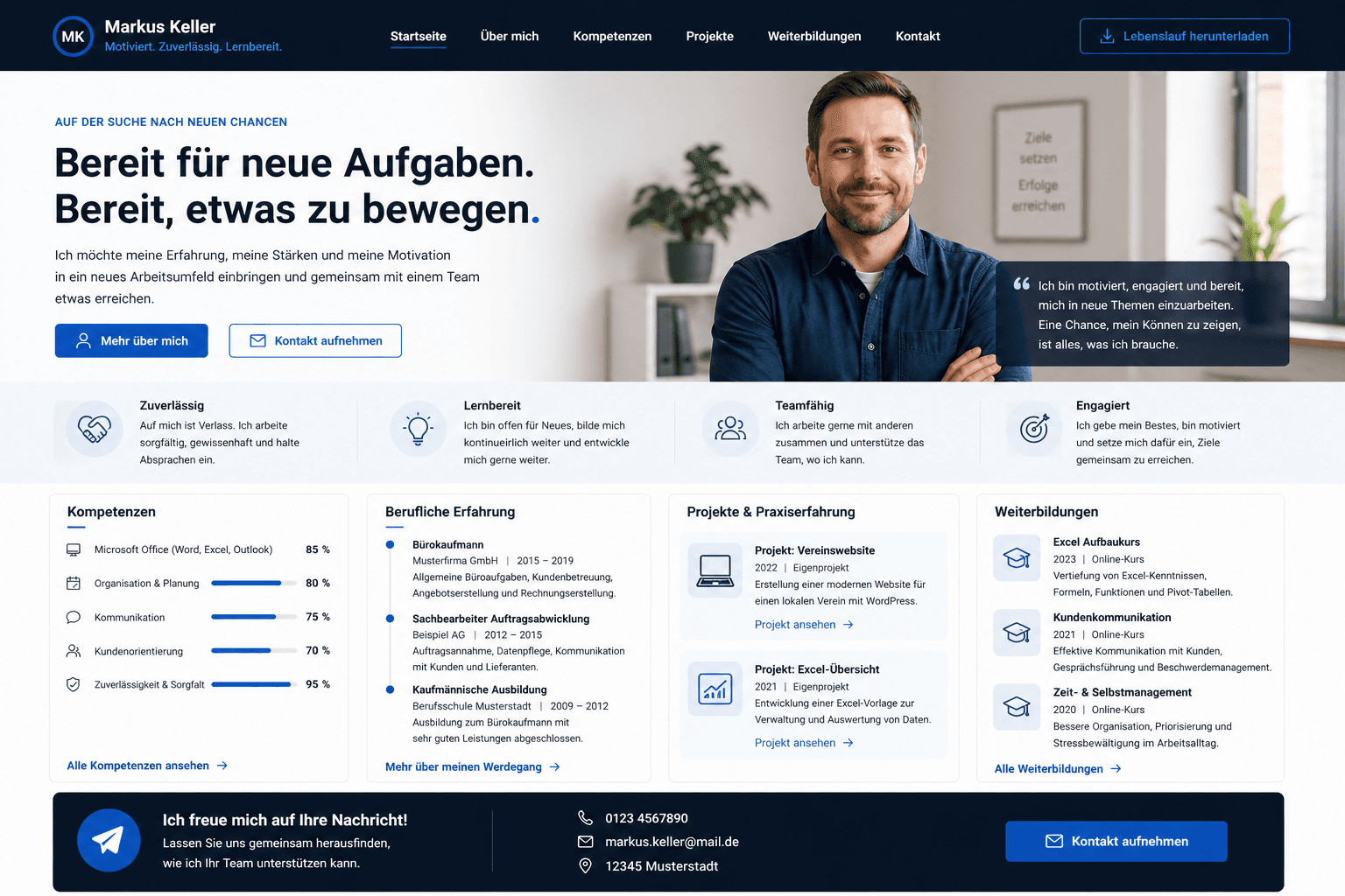 Bewerbung & Personal Branding