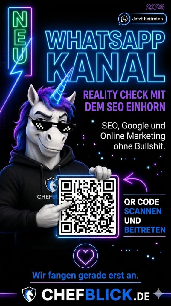 WhatsApp Kanal – Reality Check mit dem SEO Einhorn